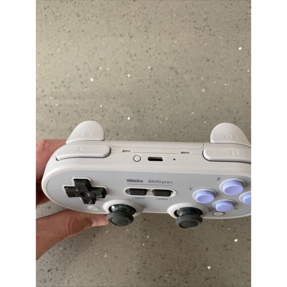 8BitDo SN30 Pro+ Plus Bluetooth Wireless Gamepad-SN Edition, Untested - Picture 4 of 6